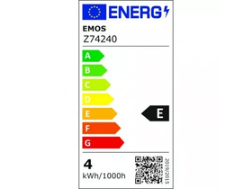 Emos LED žarulja filament E27, 4W (Z74240)