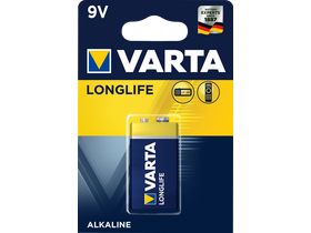 Varta Longlife 6LR61 E 9V alkalická batéria