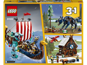 LEGO® Creator 31132 Vikinški brod i Midgardska Zmija