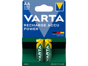 Paket prednaloženih baterij  Varta Ready2use NiMh 2600mAh AA, 2 kosa