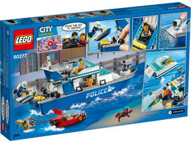 LEGO®  City Police 60277 Policijski patrolni čamac