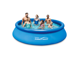 Summer Waves®, 3,66 m nafukovací bazén s filtráciou