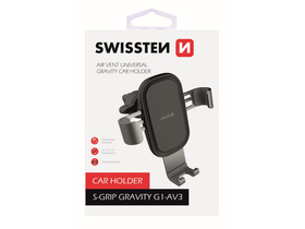 Swissten Gravity G1-AV3 autós telefontartó szellőzőrácsra