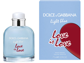 Dolce & Gabbana Light Blue Love is Love Pour Homme Мъжки парфюм, Eau de Toilette, 75 мл