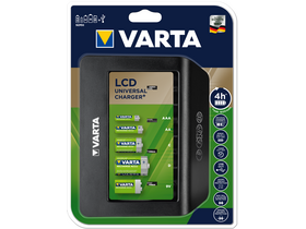 Универсално зарядно устройство Varta LCD