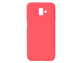 Silikónový zadný obal Gigapack pre Samsung Galaxy J6 Plus, červený