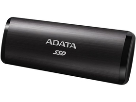 ADATA Externe SSD 256GB - SE760 (USB3.2 Typ C, R/W: 1000/800 MB/s, Schwarz)