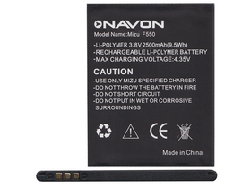 Navon 2500 mAh Li-Ion baterija za Navon F550 V2