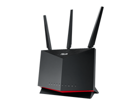 Asus RT-AX86S AX5700 Mbps gigabit Wi-Fi router, fekete