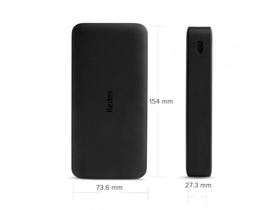 Xiaomi Redmi Powerbank 20000 mAh 18W Fast Charge powerbanka, černá (VXN4304GL)