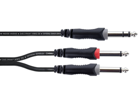 CORDIAL EY 1.5 VPP 1.5 m, 1 X jack 6.3 mm stereo / 2 X priključek 6.3 mm mono kabel