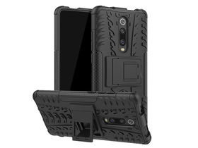 Umělý obal Defender pro Xiaomi Mi 9T (Mi 9T Pro), černý