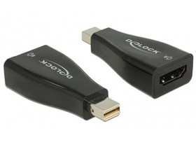 Delock 65864 mini Displayport 1.2 - HDMI 4K pasivni adapter, crni
