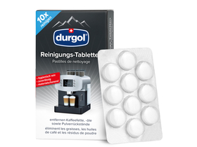 Durgol tablete za čiščenje kavnega aparata, 10 kos