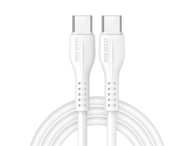 Dux Ducis K-V podatkovni kabel, Type-C / Type-C, 1m, bijeli