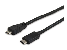 Equip 12888407 (USB Type-C /USB MicroB 2.0 átalakító kábel, (apa/apa, 1m)