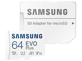 Samsung EVOPlus Blue microSDXC memorijska kartica, 64GB