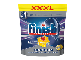 Finish Quantum Max tablete za pranje posuđa, limun, 60 kom.