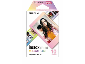 Fujifilm Colorfilm Instax Mini Glossy film, macaron, 10 db