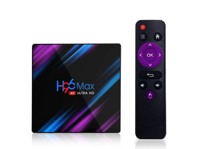 H96 Max Android TV-Smartbox, 4 / 64 GB