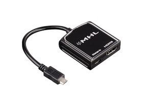 Hama, MHL-Adapter, Micro USB-HDMI