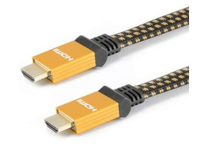Sbox HDMI20-HQ-15 HDMI-HDMI 2.0 bakreni kabel M/M - 1.5M, tkanina (0616320536558)