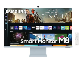 Samsung S32BM80BUU SMART 32" monitor, 4K, VA, Micro-HDMI, USB-C, Bluetooth, Wifi, daljinski, plavi