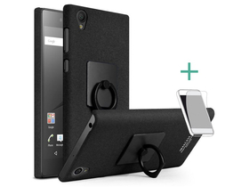 Imak plastična futrola + zaštita za ekran za Sony Xperia L1, crna