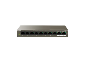 IP-COM Switch PoE - F1110P-8-102W (8x100Mbps + 2x1Gbps; 8 af/at PoE+ port; 99W)