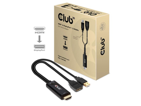 Club3D HDMI, displayPort 4K 60Hz M/F Active adaptér