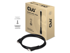 Club3D Mini HDMI™ to HDMI™ 2.0 kabel 4K60Hz Male/Male 1m/ 3.28ft BI-DIRECTION