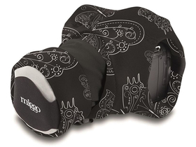 Miggö podložena zaščitna torbica in zapestnica za SLR fotoaparate, vzorec metulja