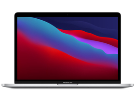 Apple MacBook Pro 13" Apple M1 čip 8jádrový CPU, 8jádrový GPU, 256GB, stříbrná