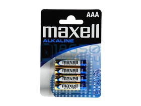 Maxell alkáli szuper elem LR-3 AAA, 4 db