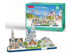 Cubic Fun 3D puzzle City Line Bayern