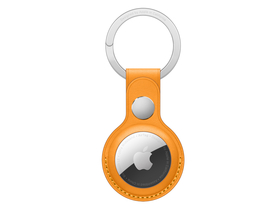Apple AirTag Leather Key Ring кожен ключодържател, California Poppy (MM083ZM/A)