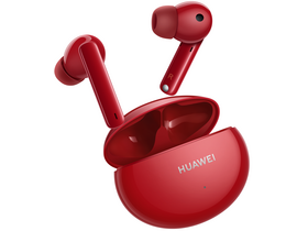 Huawei FreeBuds 4i vezeték nélküli Bluetooth fülhallgató, piros