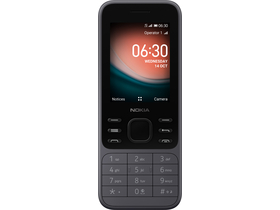 Nokia 6300 DS 4G kártyafüggetlen mobiltelefon, Dual SIM + Telekom Domino Quick SIM kártya