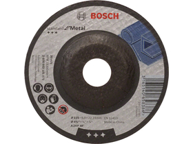 Bosch Standard for Metal kotúč, ohnutý, A 24 P BF, 115 mm, 22,23 mm, 6,0 mm