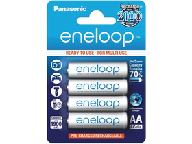 Panasonic Eneloop 1900mAh AA 4 kusové batérie
