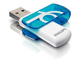 Philips USB 2.0 16GB Vivid Edition Blue USB memorija