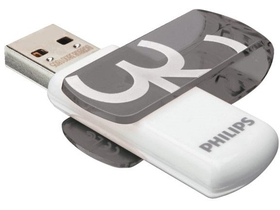 Philips USB 2.0 32GB Vivid Edition Grey memorija