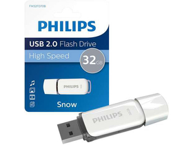 Philips USB 2.0 32GB Snow Edition memorija, bijela/siva