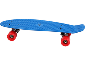 Spartan Plastik Skateboard 22.5" blau