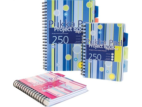 Pukka Pad Spiralna bilježnica, linije, Pukka Pad A5 Project Book, PROBA5 250 listova