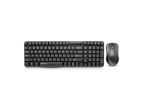 Rapoo X1800S bezdrôtová klávesnica a myš, čierna