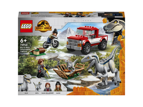 LEGO® Jurassic World 76946 Hvatanje velociraptorice Blue