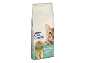 Cat Chow Hairball Control Trockenfutter für Katzen, reich an Huhn, 15 kg