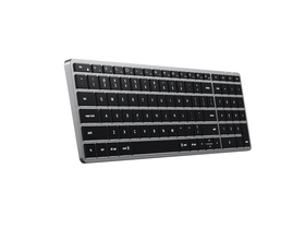Satechi SLIM X2 Slim Bluetooth Wireless Keyboard + Num. Tastenfeld, US-Layout, Spacegrau