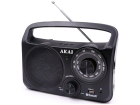 Akai APR-85BT prenosné Bluetooth rádio, čierne